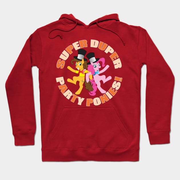 Super Duper Party Ponies! Hoodie by Novanator